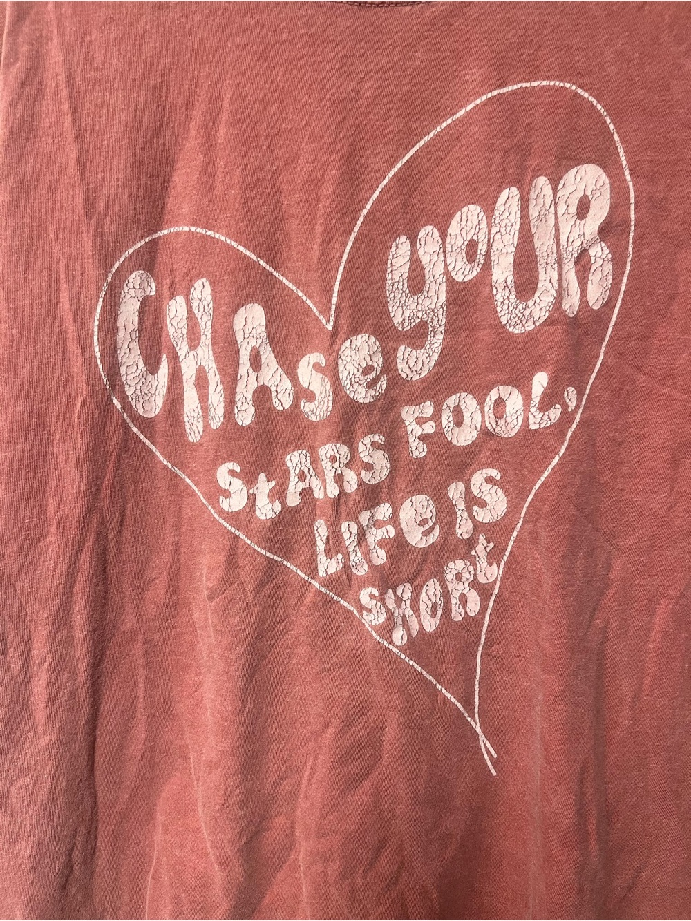 Atticus Poetry Chase Your Stars Fool Graphic T Shirt L - Picture 2 of 4